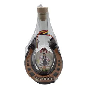 Suport pentru Sticlă Sangift, în Formă de Potcoavă, Design Decorativ pentru Masă și Bar