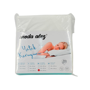 Protecție Saltea Impermeabilă 160x200 cm – Husa Fitted Moda Alez, Antialergică, Respirabilă, Fixare Elastică