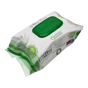 Șervețele Umede Helin cu Aloe Vera, Fără Alcool și Parabeni, Pachet 120 Bucăți
