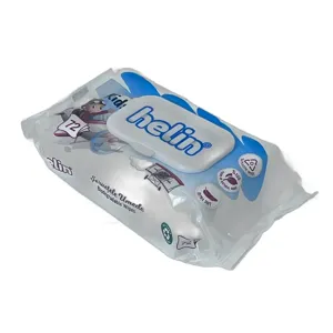 Șervețele umede Helin Kids – 72 bucăți, biodegradabile, ultra soft, capac resigilabil, pentru copii