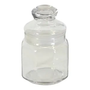 Recipient cu Capac din Sticlă GreenApple Delisoga 430 ml pentru Depozitare Alimente și Ingrediente