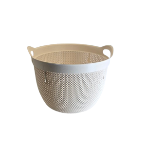 Coș pentru rufe umede rotund 30L, design practic pentru baie și spălătorie