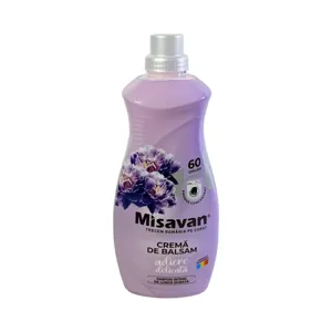 Balsam rufe Misavan Cremă de Balsam Adiere Delicată 1500 ml – Parfum intens de lungă durată, 60 spălări, formulă concentrată