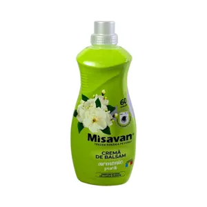 Balsam rufe Misavan Cremă de Balsam Armonie Pură 1500 ml – Parfum intens de lungă durată, 60 spălări, formulă concentrată