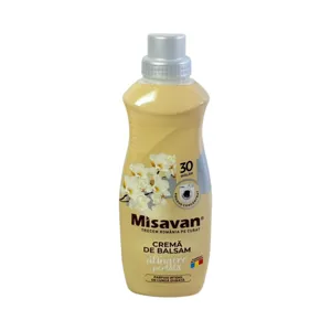 Balsam rufe Misavan Cremă de Balsam Alinare Perlată 750 ml – Parfum intens de lungă durată, 30 spălări, formulă concentrată