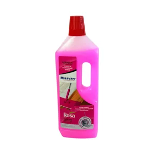 Detergent pardoseli Misavan Rosa 800 ml – formulă concentrată, curăță și parfumează intens, pentru curățarea pardoselilor