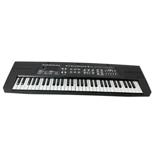 Pian Electronic cu 61 de Clape – Funcții Multiple, Port USB, Alimentare Inclusă, Negru