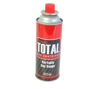 Recipient cu gaz United Trad.GR 400 ml – Cartuș gaz butan pentru arzătoare portabile, camping și uz casnic